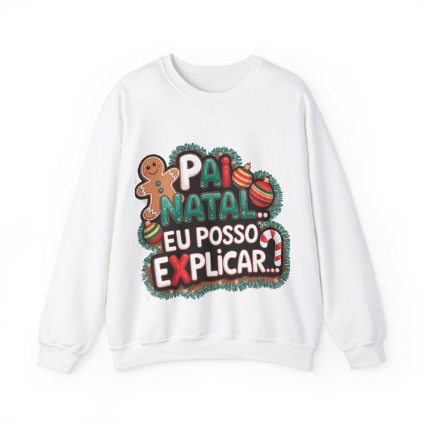 45--"Sweat Natal Unisexo: Estilo e Conforto para Todos"
