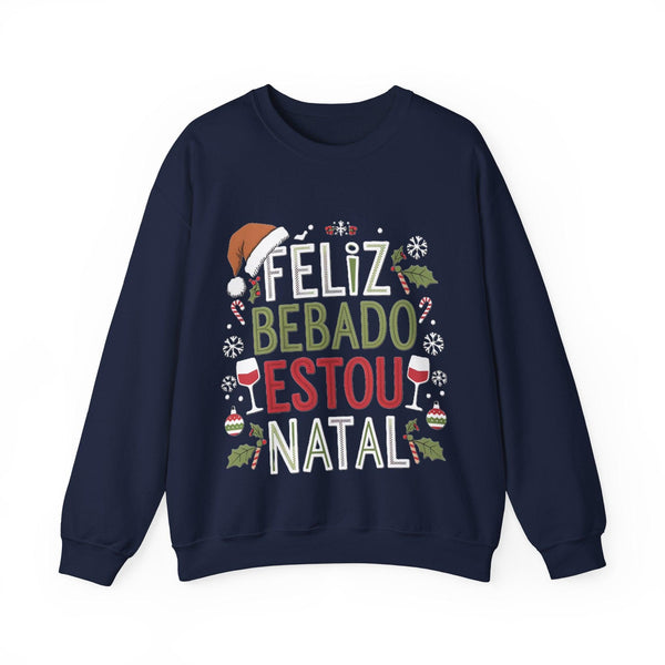 56-"Sweat Natal Unisexo: Estilo e Conforto para Todos"