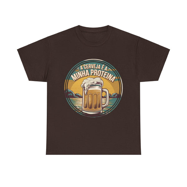 A CERVEJA É A MINHA PROTEÍNA (Unisexo) - Tatoni