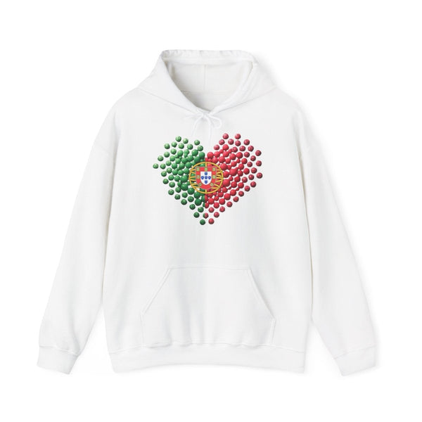 Hoodie "Amor por Portugal e Futebol" Unisexo - Tatoni