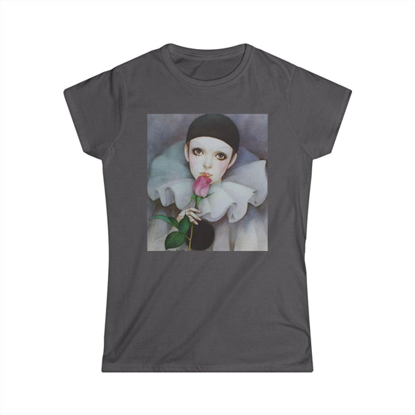 Pierrot Vintage (T-shirt Feminina) - Tatoni